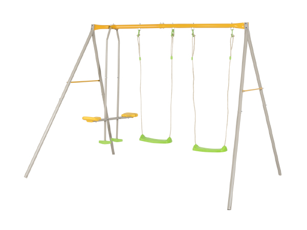 AGILITY Metal swing set 1.90 m (3 accessories)