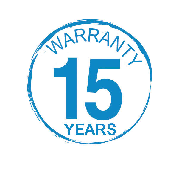15 years (round blue) : Against perforation