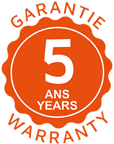 5 YEARS (orange) : Against perforation