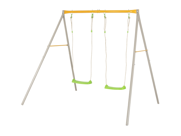 AGILITY Metal swing set 1.90 m (2 accessories)