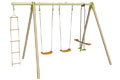 Portique bois/m�tal  TECHWOOD 2,30 m (4 agr�s)