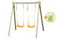 Portique bois NATURA 1,90 m (3 agr�s)