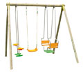 Portique bois TOPWOOD 2,30 m (3 agr�s)