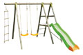 Portique bois TOPWOOD 2,30 m (3 agr�s + PF+ TOB)