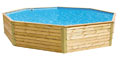 Piscine bois hors-sol ALOA 4,20 x 1,25 m