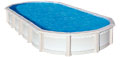 Piscine hors-sol m�tal/r�sine LIBERTY 6,50 x 4,00 x 1,32 m