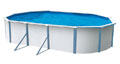 Piscine m�tal hors sol SAPHIR 6,35 x 3,90 x 1,20 m